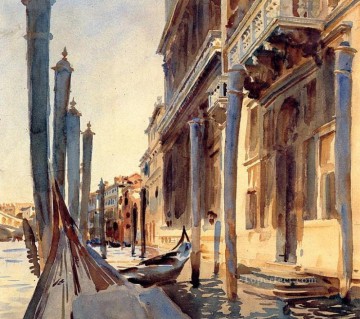 Venecia clásica Painting - Barco por el Gran Canal John Singer Sargent Venecia
